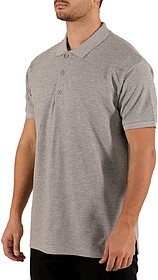 BC180 Polo Belcamp tam: 3XL cor: Cinza mescla - Belcamp