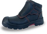 Bota de Soldador tam: 41 cor: Preto/Vermelho - Belcamp 2077