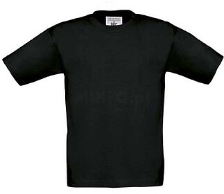 BC560015113_4 Exact 190 Kids : Preto 3_4 T-shirt B&C Exact 1...