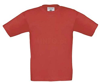BC560015527_8 Exact 190 Kids : Vermelho 7_8 T-shirt B&C Exac...