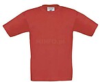 Exact 190 Kids : Vermelho 7_8 T-shirt B&C Exact 190 Kids - 100% Algodão (investindo em Better Cotton) BC560015527_8
