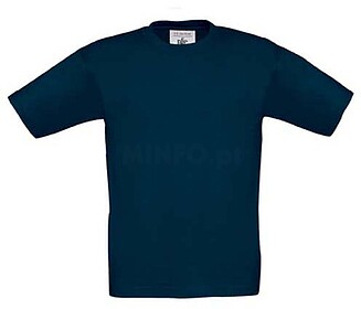 Exact 190 Kids : Azul Marinho 9_11 T-shirt B&C Exact 190 Kid...