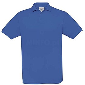 BC56003264L Safran : Azul Royal L Polo B&C Safran 180g - 100...