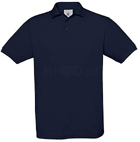 BC560032653XL Safran : Azul Marinho 3XL Polo B&C Safran 180g...