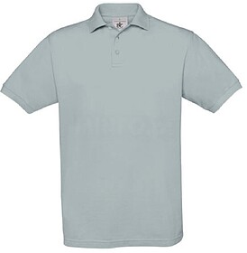 Safran - Pacific Grey L Polo B&C Safran 180g - 100% Algodão...