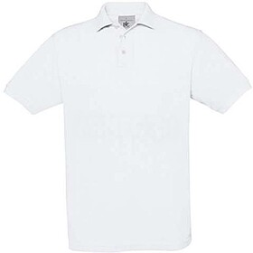 BC560032B00L Safran : Branco L Polo B&C Safran 180g - 100% A...