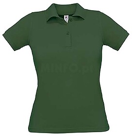 BC56003344S Safran Pure Women : Verde Escuro S Polo B&C Safr...