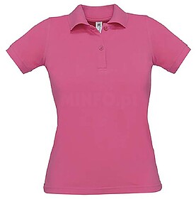 BC56003355M Safran Pure Women : Rosa M Polo B&C Safran Pure ...