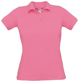 BC5600335LS Safran Pure Women : Pink Glow S Polo B&C Safran ...