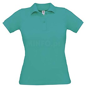 BC5600336KS Safran Pure Women : Real Turquoise S Polo B&C Sa...