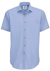 BC56007062L Smart : Azul Claro L Camisa B&C Smart manga curt...
