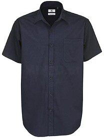 BC56007865XL Sharp : Azul Marinho XL Camisa B&C Sharp manga ...