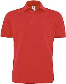 BC56011952M Heavymill : Vermelho M Polo B&C Heavymill 230g -...