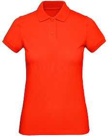 BC5602425JS Inspire Polo Women_º : Fire Red S Polo B&C Insp...