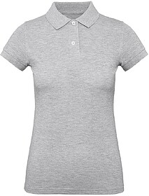 BC56024295M Inspire Polo Women_º : Cinza Claro M Polo B&C I...