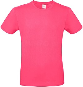 BC56030155S #E150 : Rosa S T-shirt B&C #E150 - 100% Algodão...