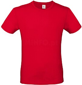 #E150 - Vermelho Escuro 3XL T-shirt B&C #E150, tam. grande c...