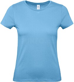 BC56030262M #E150 Women : Azul Claro M T-shirt B&C #E150 Wom...