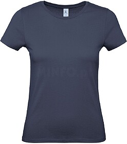 BC56030265S #E150 Women : Azul Marinho S T-shirt B&C #E150 W...