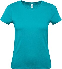 BC5603026KL #E150 Women : Real Turquoise L T-shirt B&C #E150...