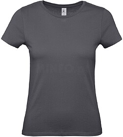 BC56030296S #E150 Women : Cinza Escuro S T-shirt B&C #E150 W...