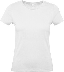 #E150 Women - Branco 2XL T-shirt B&C #E150 Women - 100% Algo...