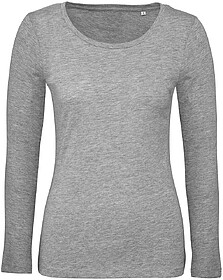 Inspire LSL T Women_º - Cinza mesclado escuro S T-shirt B&C...
