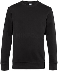 BC5603261DL King Crew Neck : Black Pure L Sweatshirt B&C Kin...