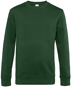 BC56032644S King Crew Neck : Verde Escuro S Sweatshirt B&C K...