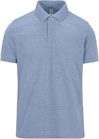BC560336HB5S My Polo 210 : Heather Blue S B&C My Polo 210 - ...