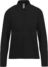 My Polo 210 LSL Women - Preto M B&C My Polo 210 LSL Women - ...