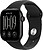 Apple Watch Series 12 (GPS) - 42 mm - alumínio negro - relógio inteligente Com banda de desporto - borracha - preto - tamanho da banda: M/L - 64 GB - Bluetooth, Wi-Fi 4, UWB - 32.2 g MJEC4QL/A - imagem 2