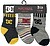 Pack de 3 Meias de Bebé Dc Stripe Crew 83726T - imagem 2