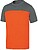 T-shirt de algodao deltaplus cor cinza laranja tamanho m GENO2OGTM - imagem 2