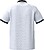 T-shirt lifestyle com colarinho tipo polo unissexo PA497 - imagem 2