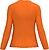 T-shirt de manga comprida decote V senhora K382 - imagem 2