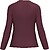 T-shirt de manga comprida decote V senhora K382 - imagem 2