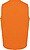 Colete poliéster/algodão multibolsos unissexo tam: XXL cor: Orange : WK. Designed To Work WK608 - imagem 2