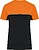T-shirt bicolor eco-responsável de manga curta unissexo WK304 - imagem 2