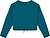 Sweatshirt eco-respons’ável decote redondo oversize crop de senhora NS429 - imagem 2