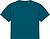 T-shirt eco-responsável oversize de senhora NS313 - imagem 2