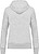 Sweatshirt eco-responsável com capuz e fecho de senhora K4031 - imagem 2
