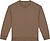 Sweatshirt eco-responsável decote redondo oversize de criança NS437 - imagem 2