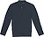 Sweatshirt eco-responsável 1/2 fecho com gola tipo polo com ombros descaídos unissexo NS432 - imagem 2