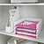 Tabuleiro de Secretaria Plastico Leitz Wow Dual Fucsia Metalizado 53611023 - imagem 2