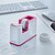 Porta-Rolos de Secretária Leitz Wow Dual Plástico para Fita de 33 M Fucsia Metalizado 53641023 - imagem 2