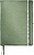 Caderno 80 Fls 96 G/M2 Quadriculado 5, Papel Fsc, Formato A4 Verde Celadn (Venda Multiplos 5) 44760053 - imagem 2