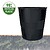 Cesto Papeis Recycle preto 53280095 - imagem 2