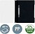 Cx. de 25 classificadores Leitz pvc Din A4 : preto es41910095 - imagem 2