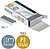 Cx. Agrafes Leitz 24/6 (embalagem 1000) : galvaniz. : venda multiplos 100 uni es55700000 - imagem 2